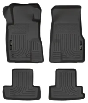 2010-2014 Ford Mustang Front & 2nd Seat Floor Liners - Black