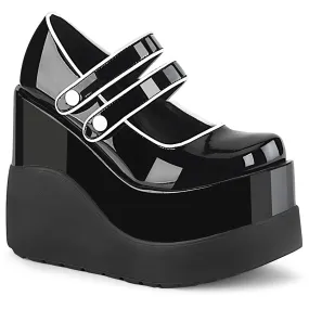 5 Inch Wedge Platform VOID-37 Black Patent