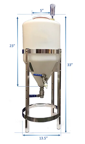 6.5 Gallon Conical Fermenter