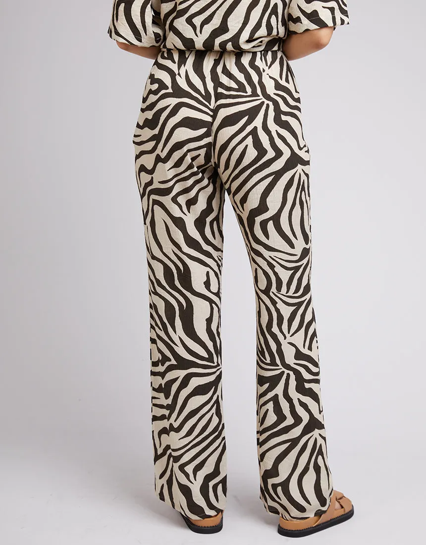 All About Eve Ziggy Pant Zebra Print