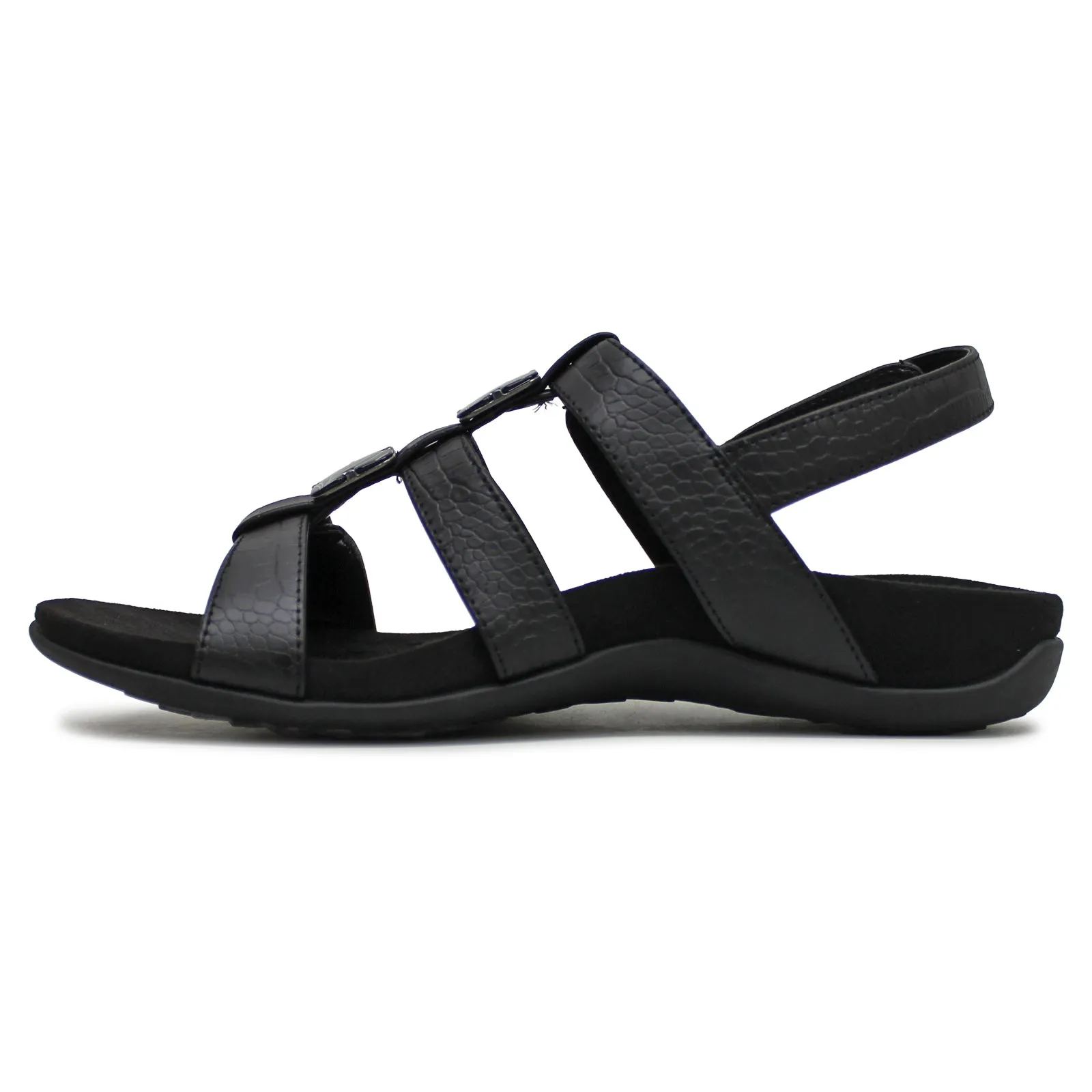 Amber Black Women's Slingback Sandals