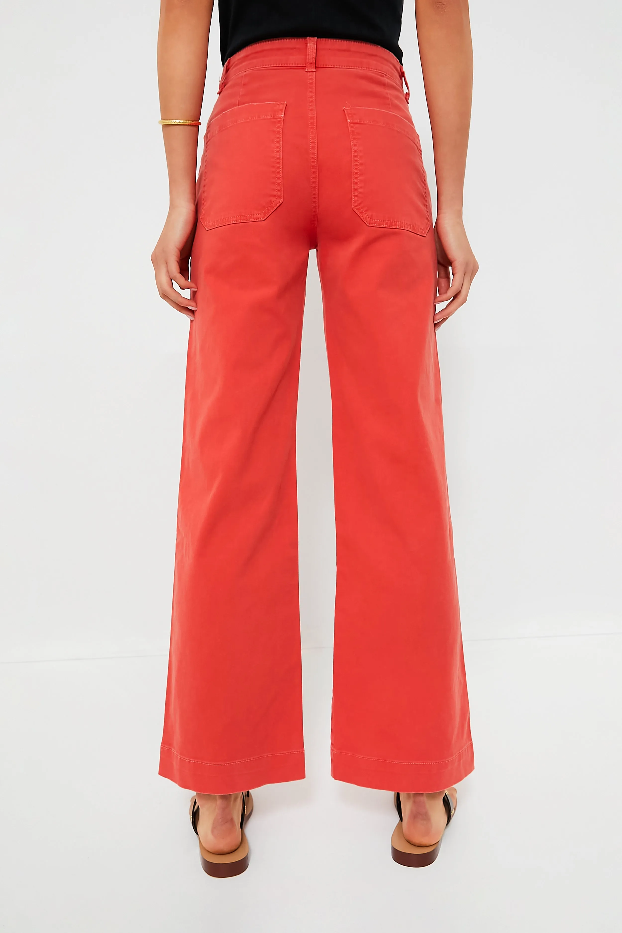 Anchor Red Sailor Pant