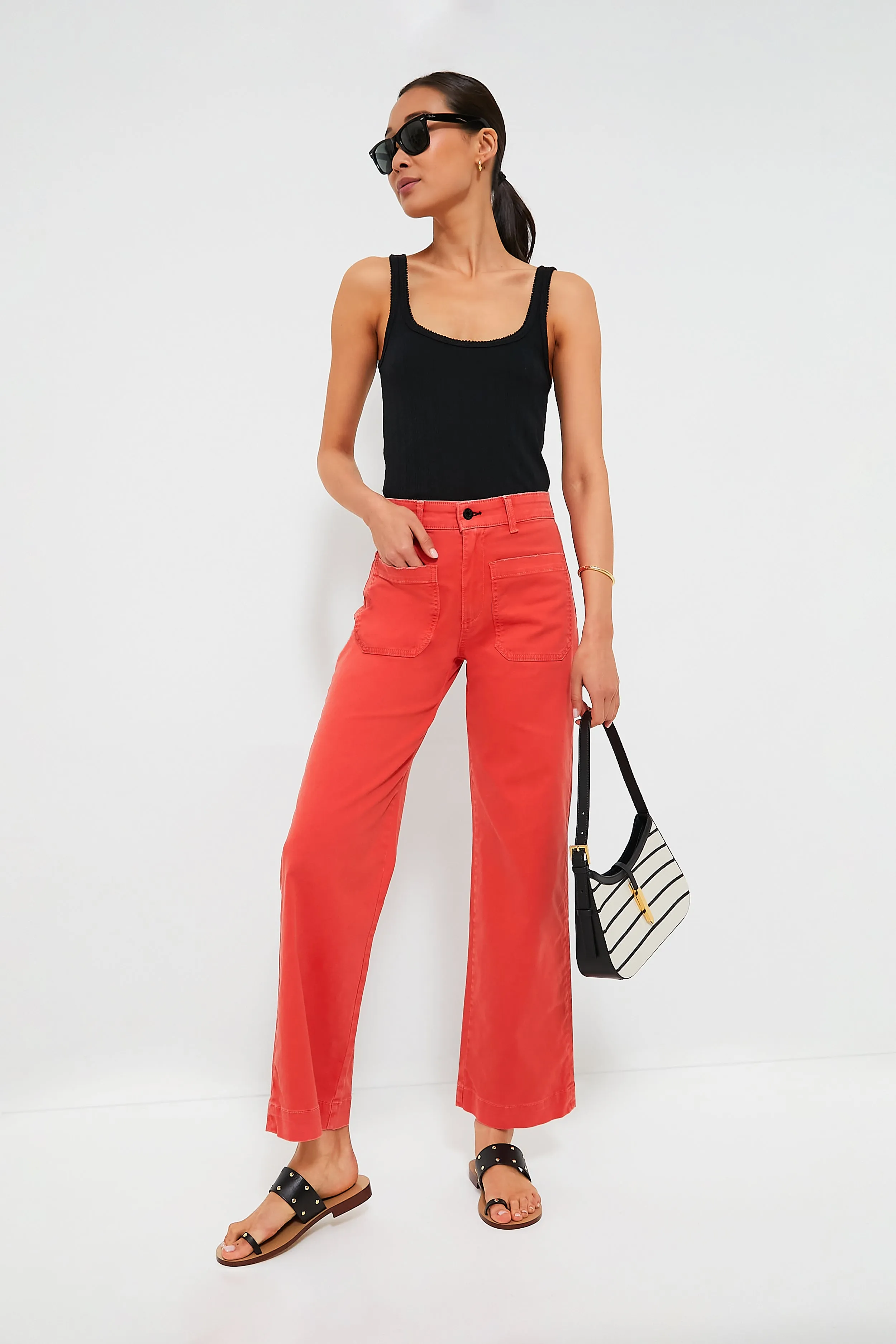 Anchor Red Sailor Pant