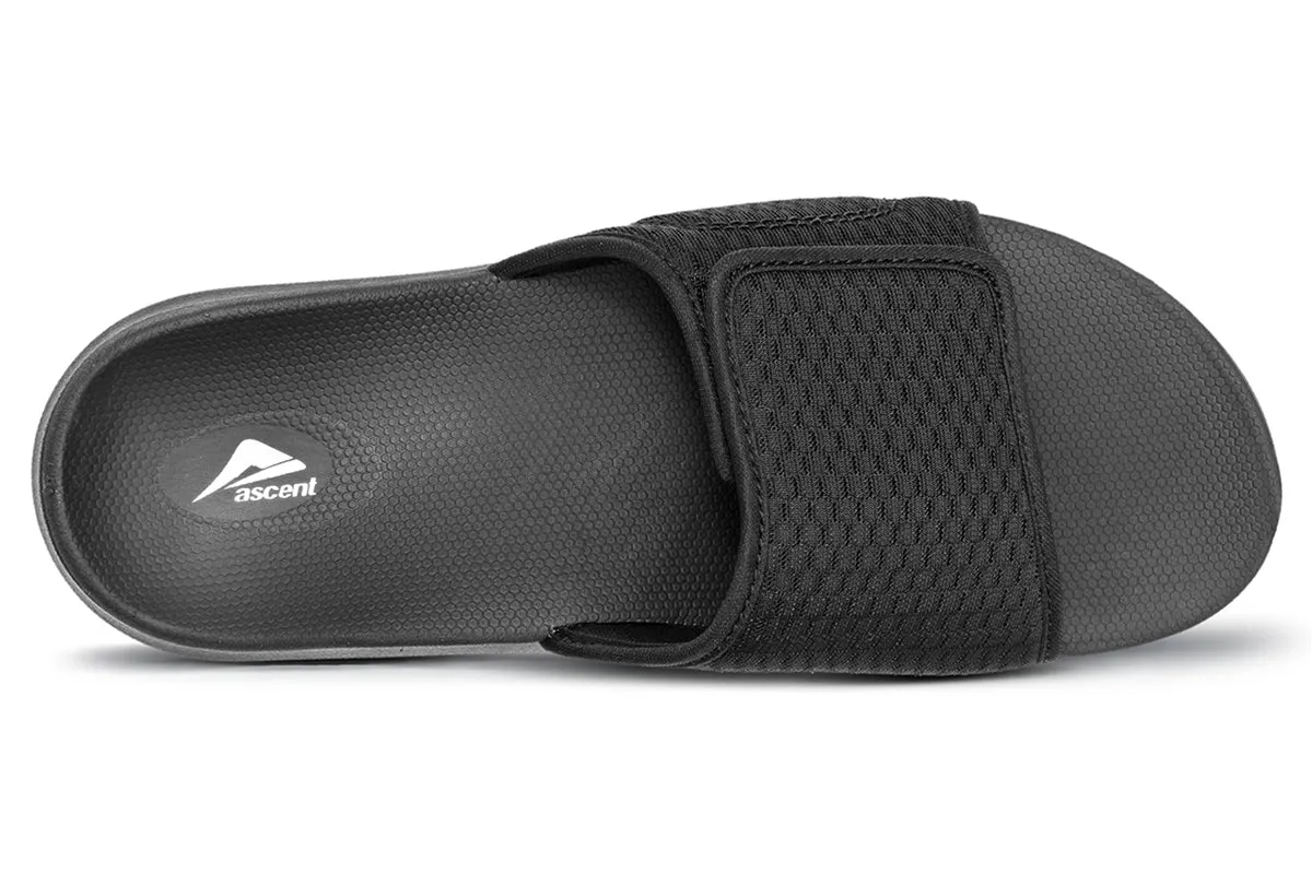 Ascent Groove Slider Black Mens