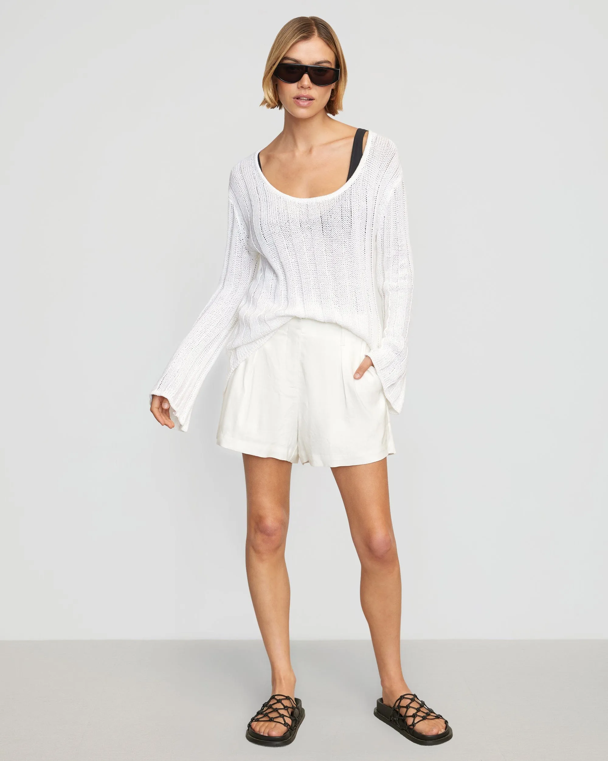 Avalon Tailored Linen Short