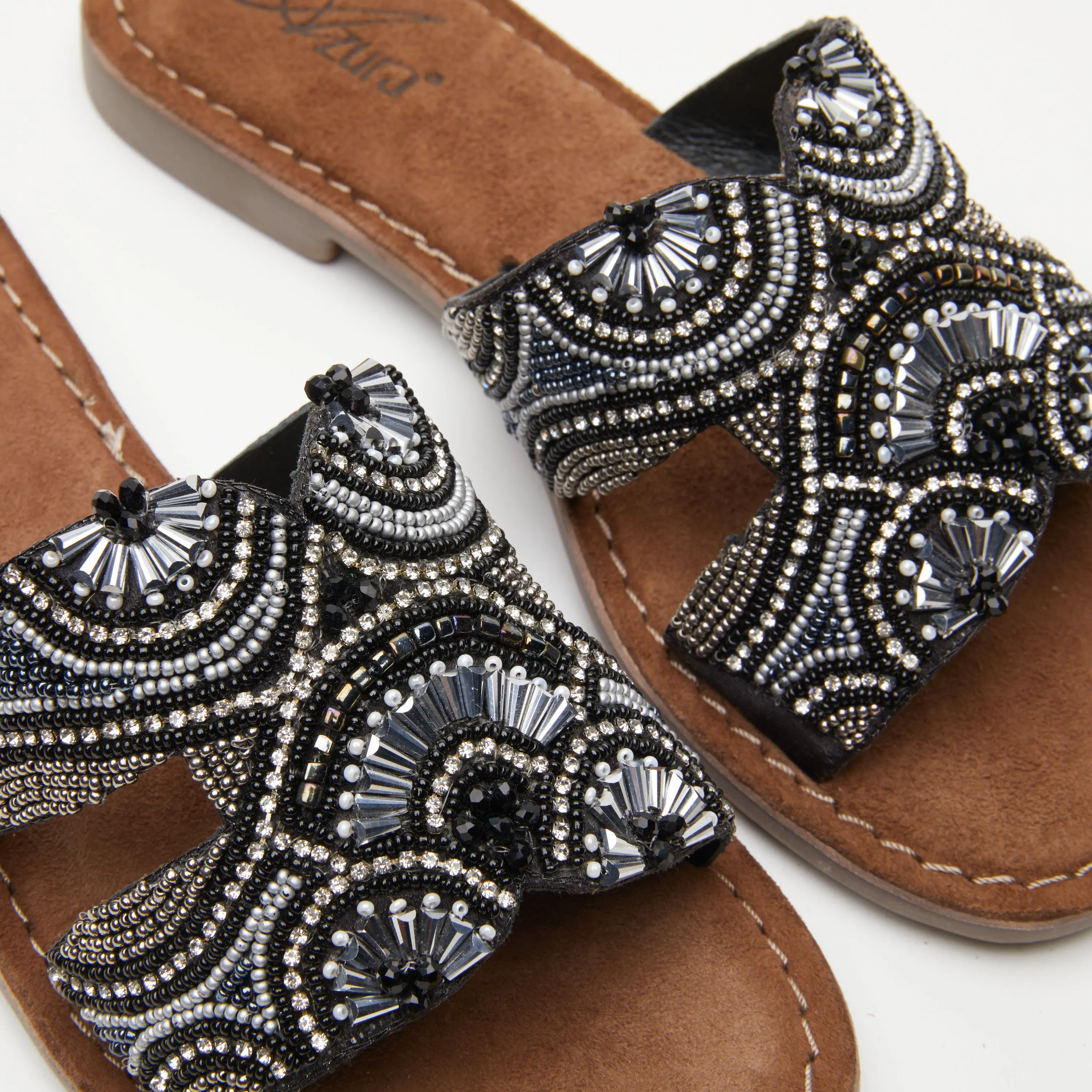 AZURA GEORGYS SLIDE SANDALS