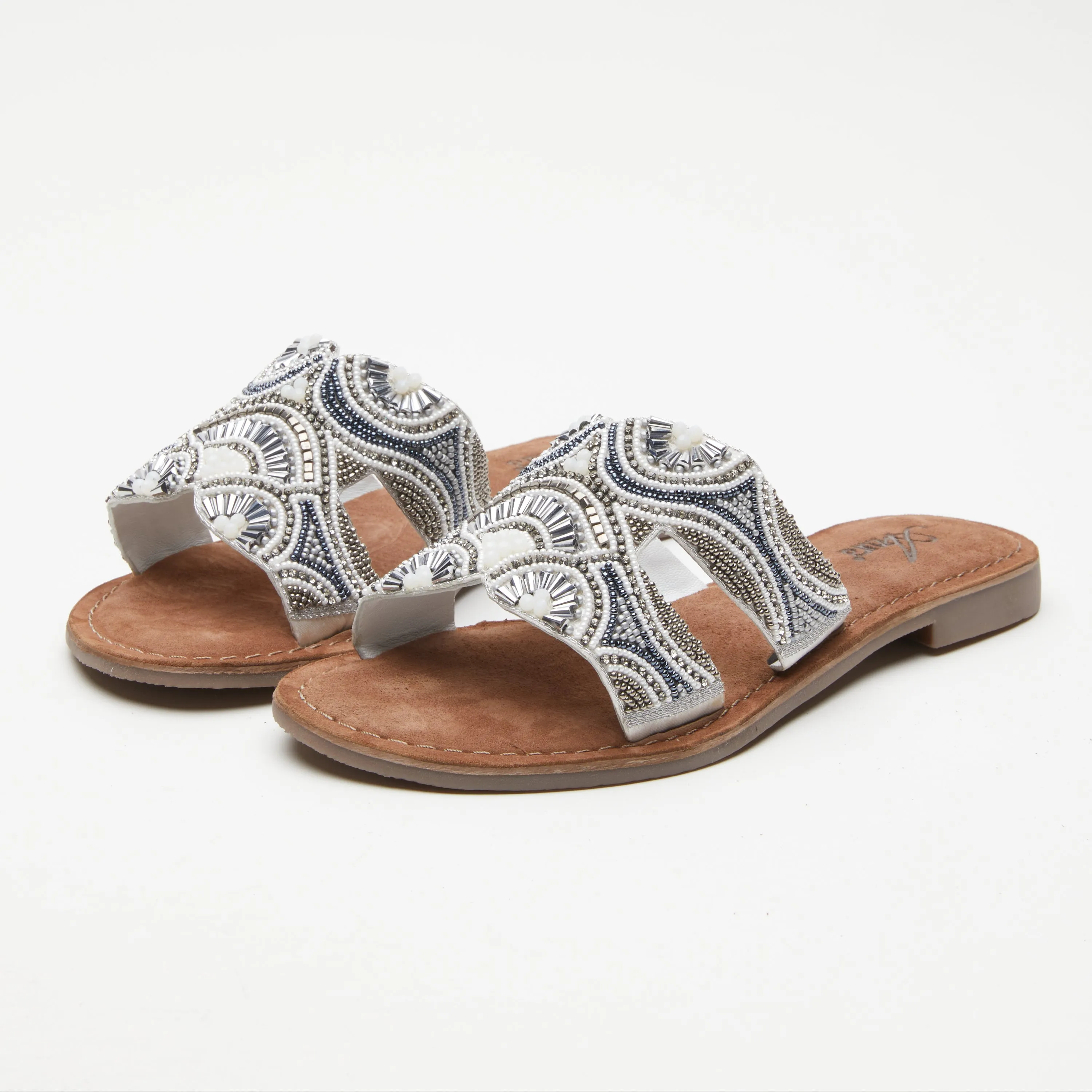 AZURA GEORGYS SLIDE SANDALS