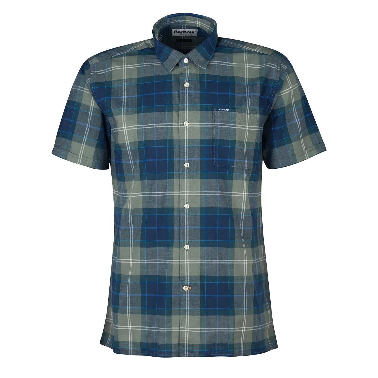 Barbour Gordon Tailored Shirt Kielder Blue Tartan