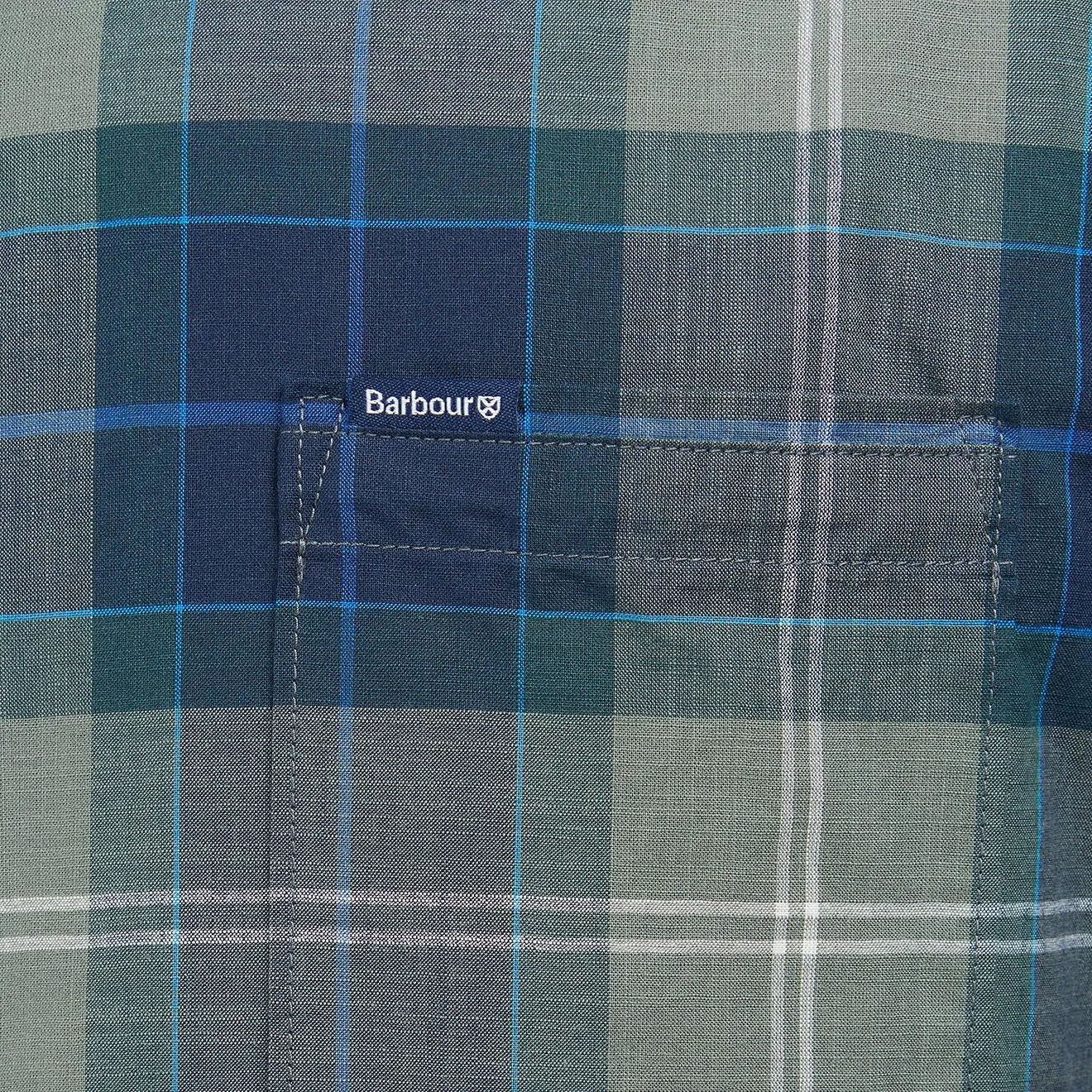 Barbour Gordon Tailored Shirt Kielder Blue Tartan