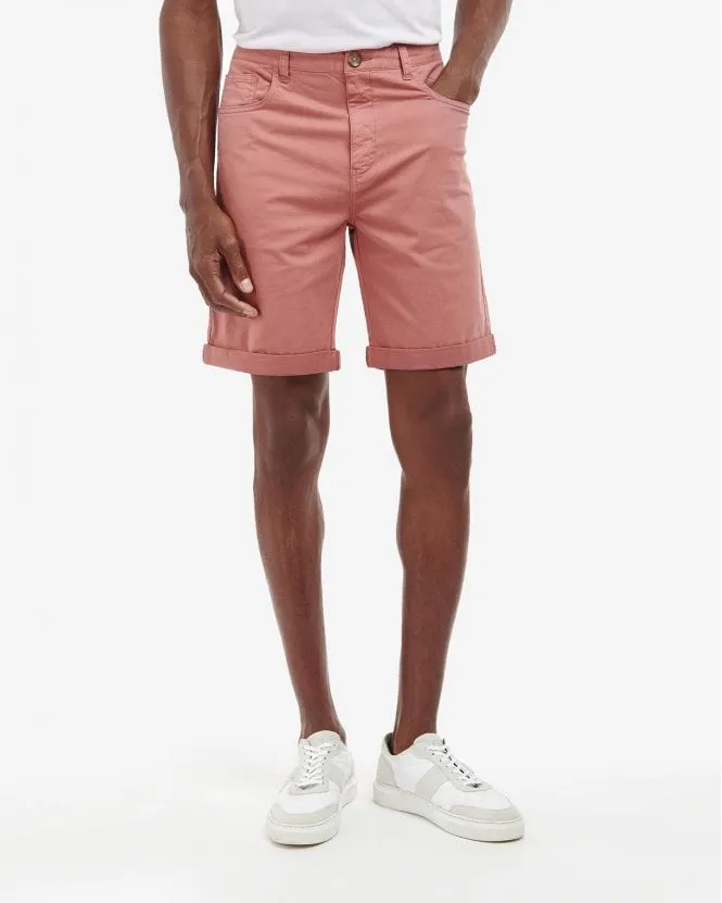 Barbour Mens Overdyed Twill Shorts