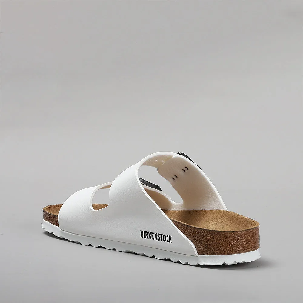 BIRKENSTOCK ARIZONA WHITE SANDALS - 552681