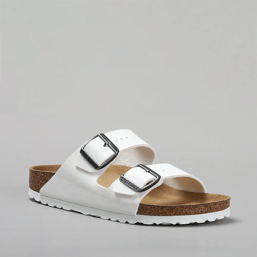 BIRKENSTOCK ARIZONA WHITE SANDALS - 552681