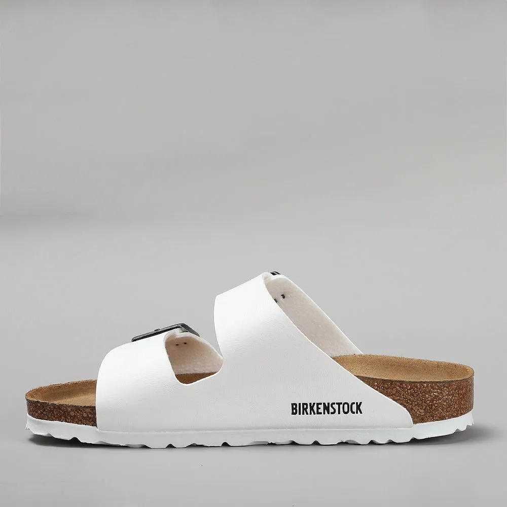 BIRKENSTOCK ARIZONA WHITE SANDALS - 552681