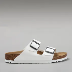 BIRKENSTOCK ARIZONA WHITE SANDALS - 552681