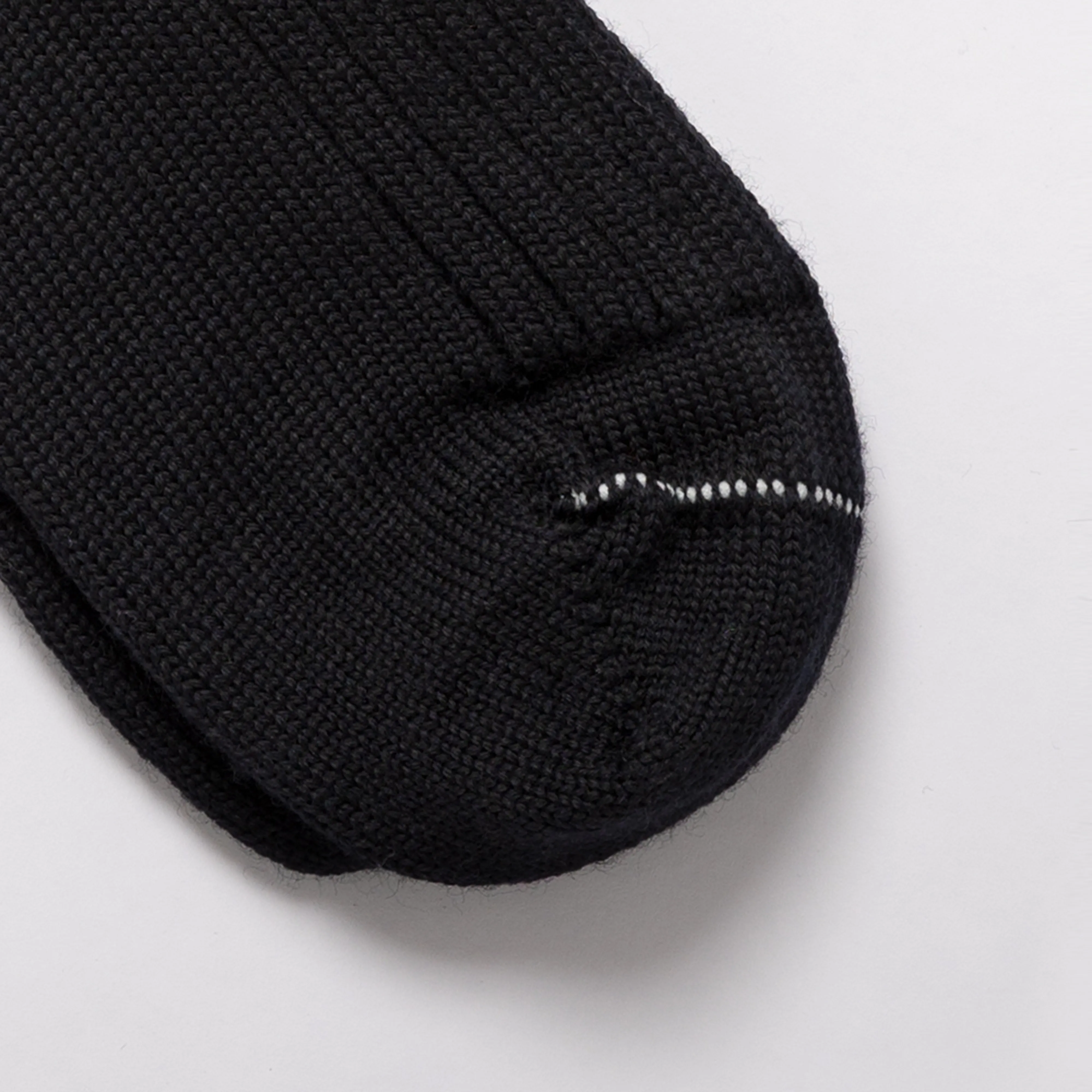 Black Wool Socks