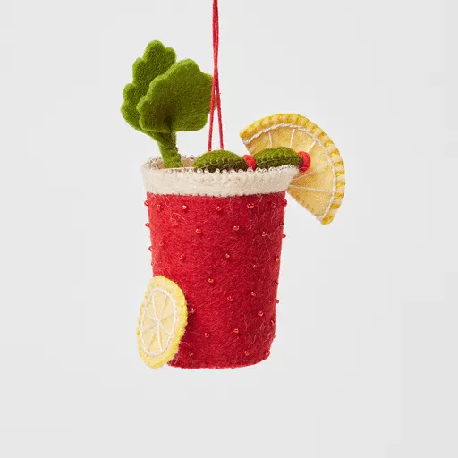 Bloody Mary Cocktail Ornament