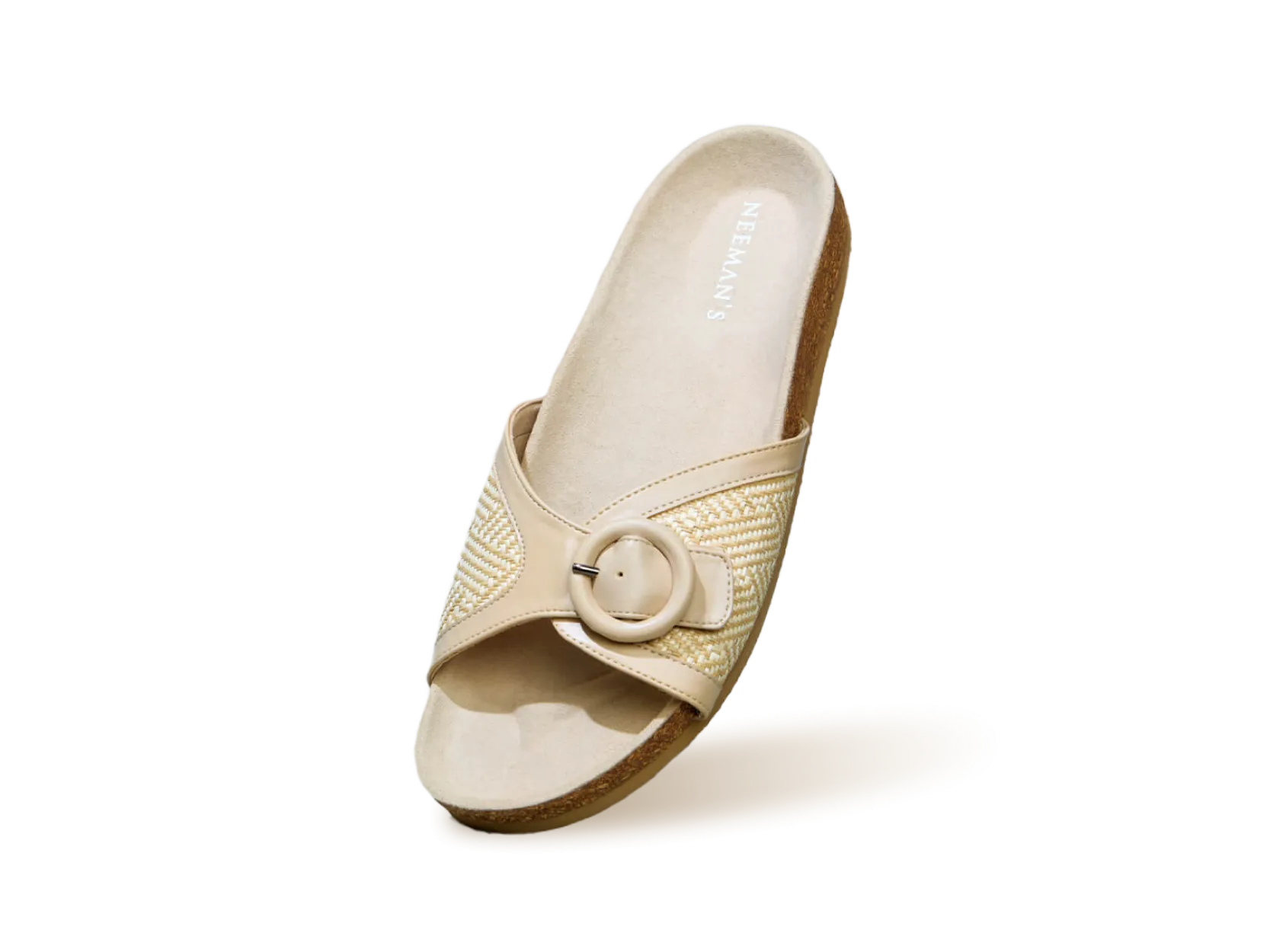 Boheme Chic Slides : Beige