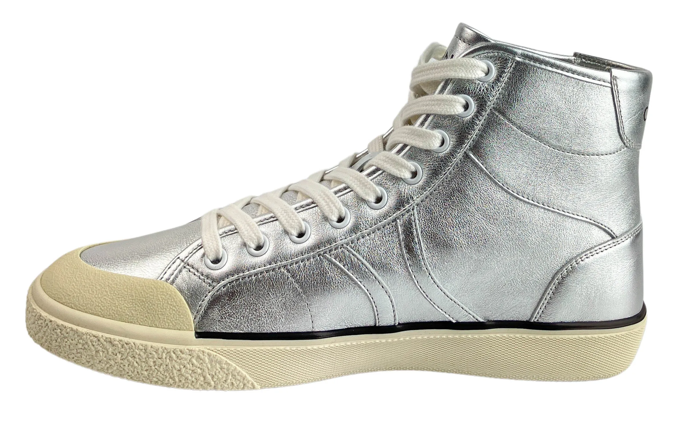 Celine Alan Sneakers in Silver