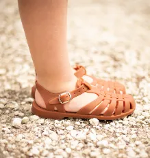 Classical Jelly Sandals Rust