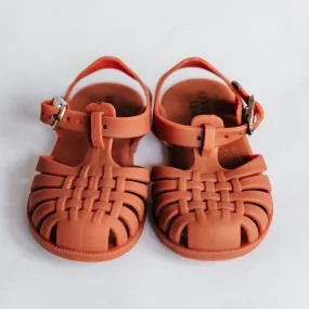 Classical Jelly Sandals Rust