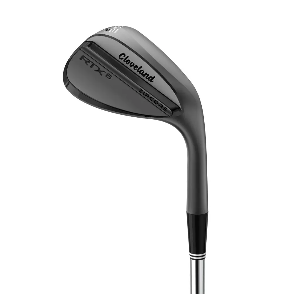 Cleveland RTX 6 Zipcore Wedge Black Satin Finish