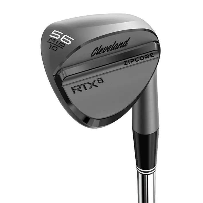 CLEVELAND RTX6 ZipCore Black Satin (2023) Men's Wedge