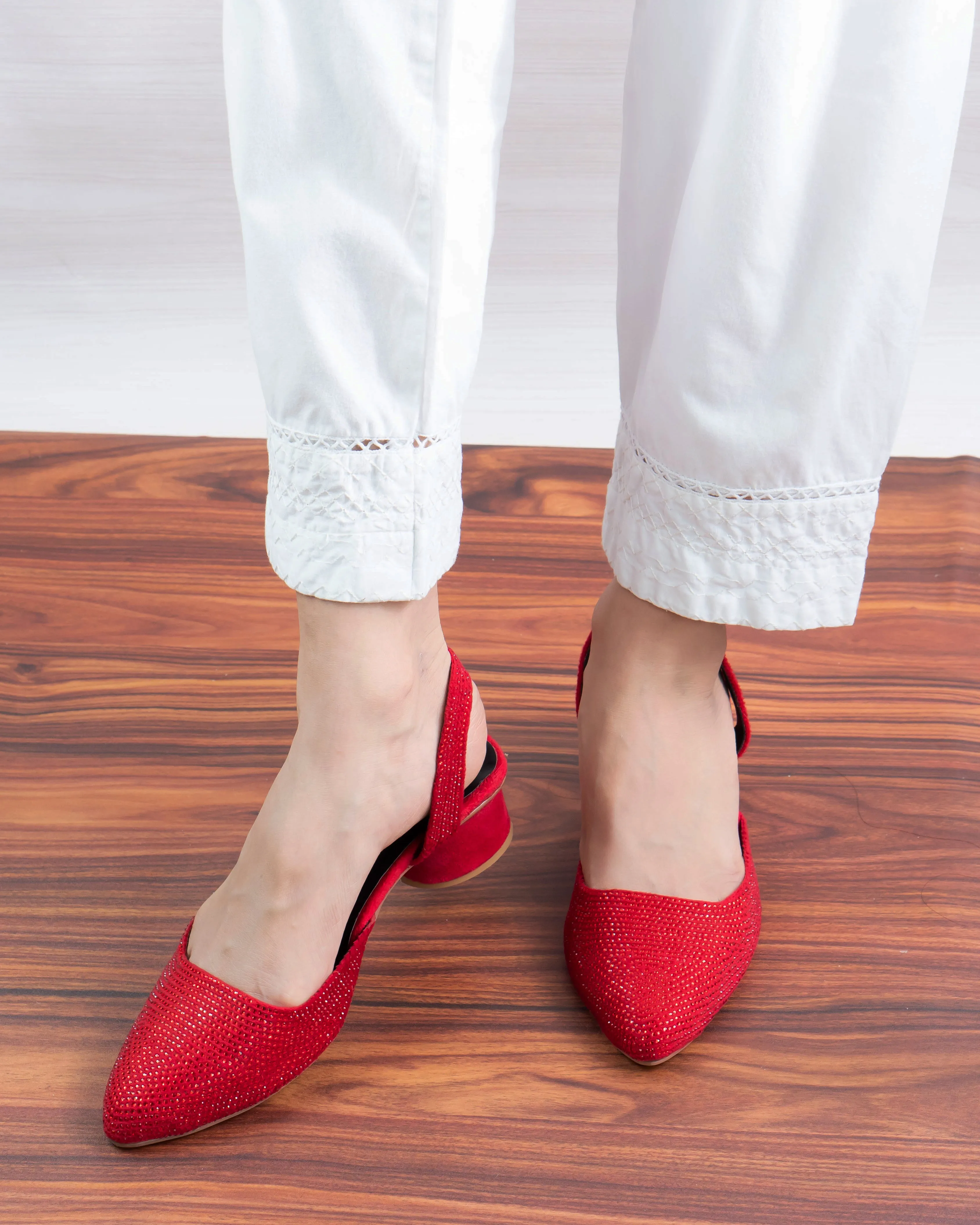 Daria Heels - Red