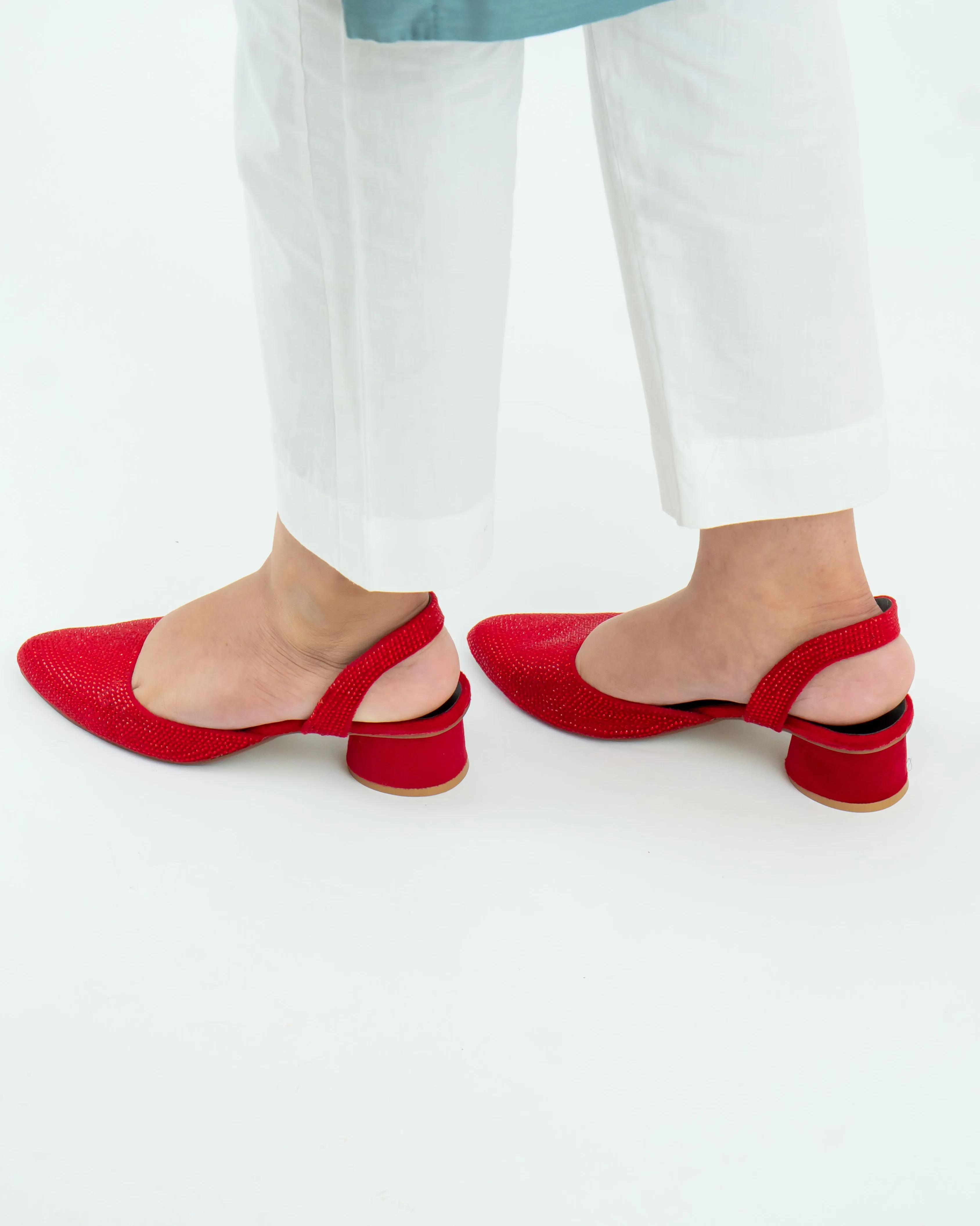 Daria Heels - Red