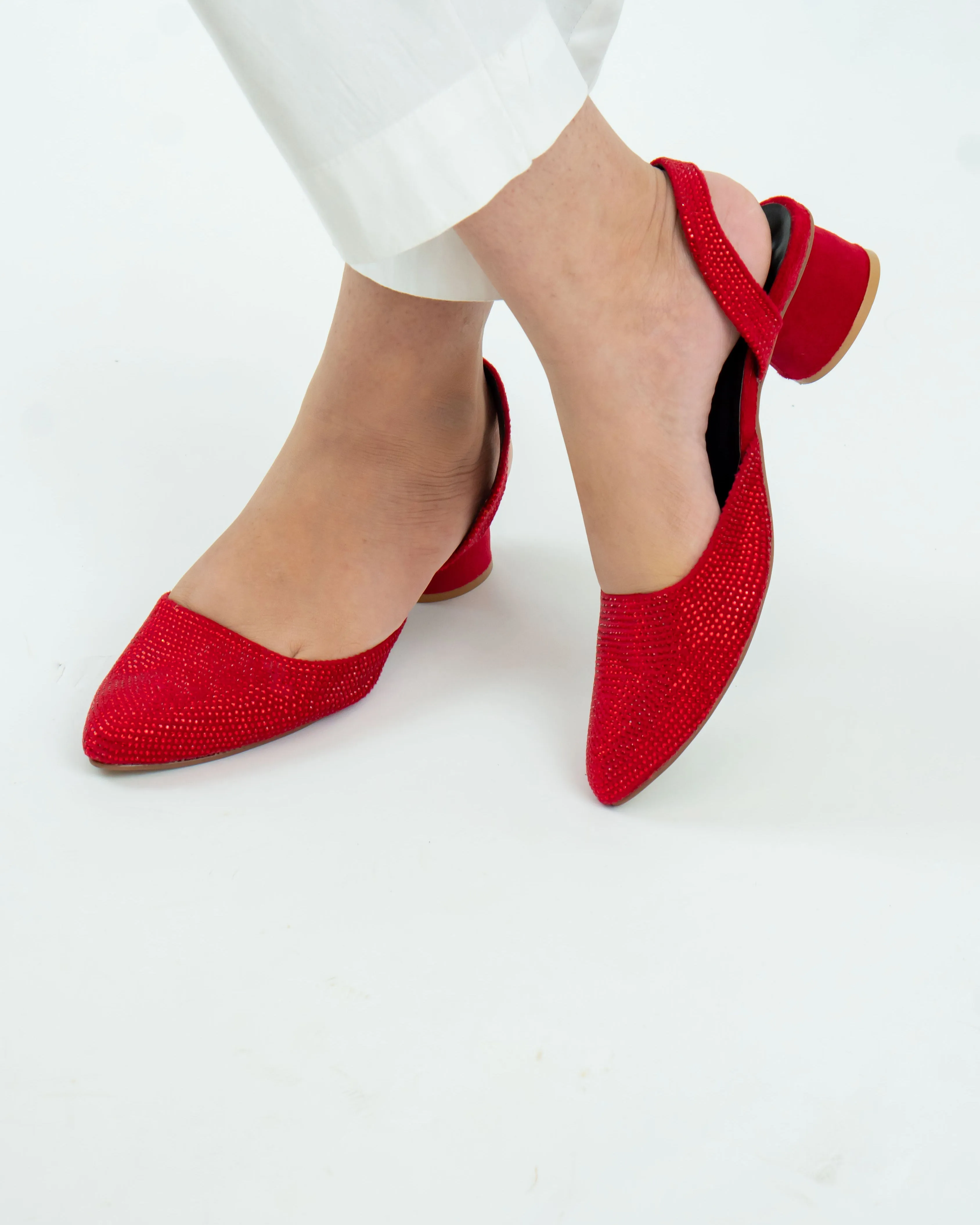 Daria Heels - Red