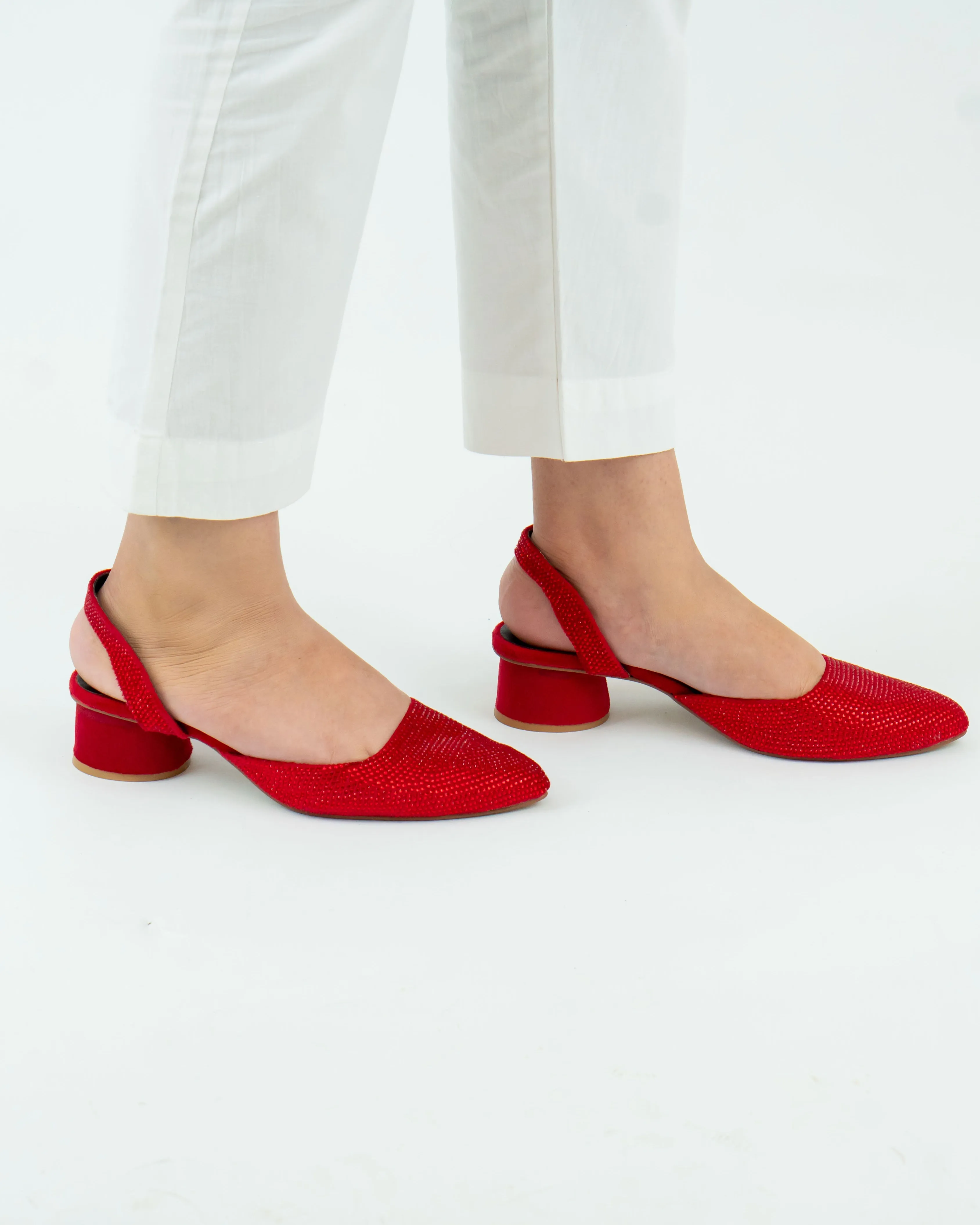 Daria Heels - Red