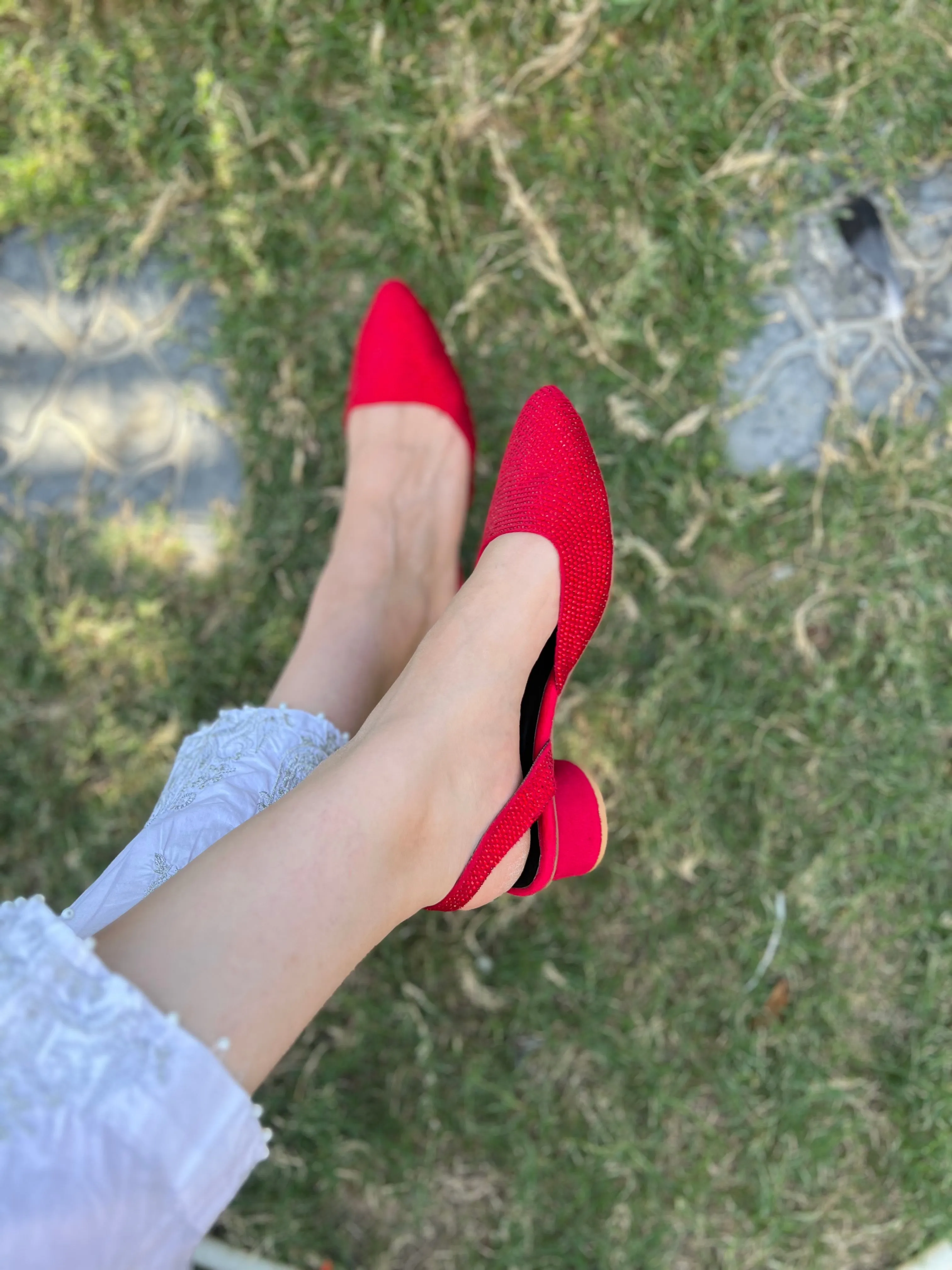 Daria Heels - Red