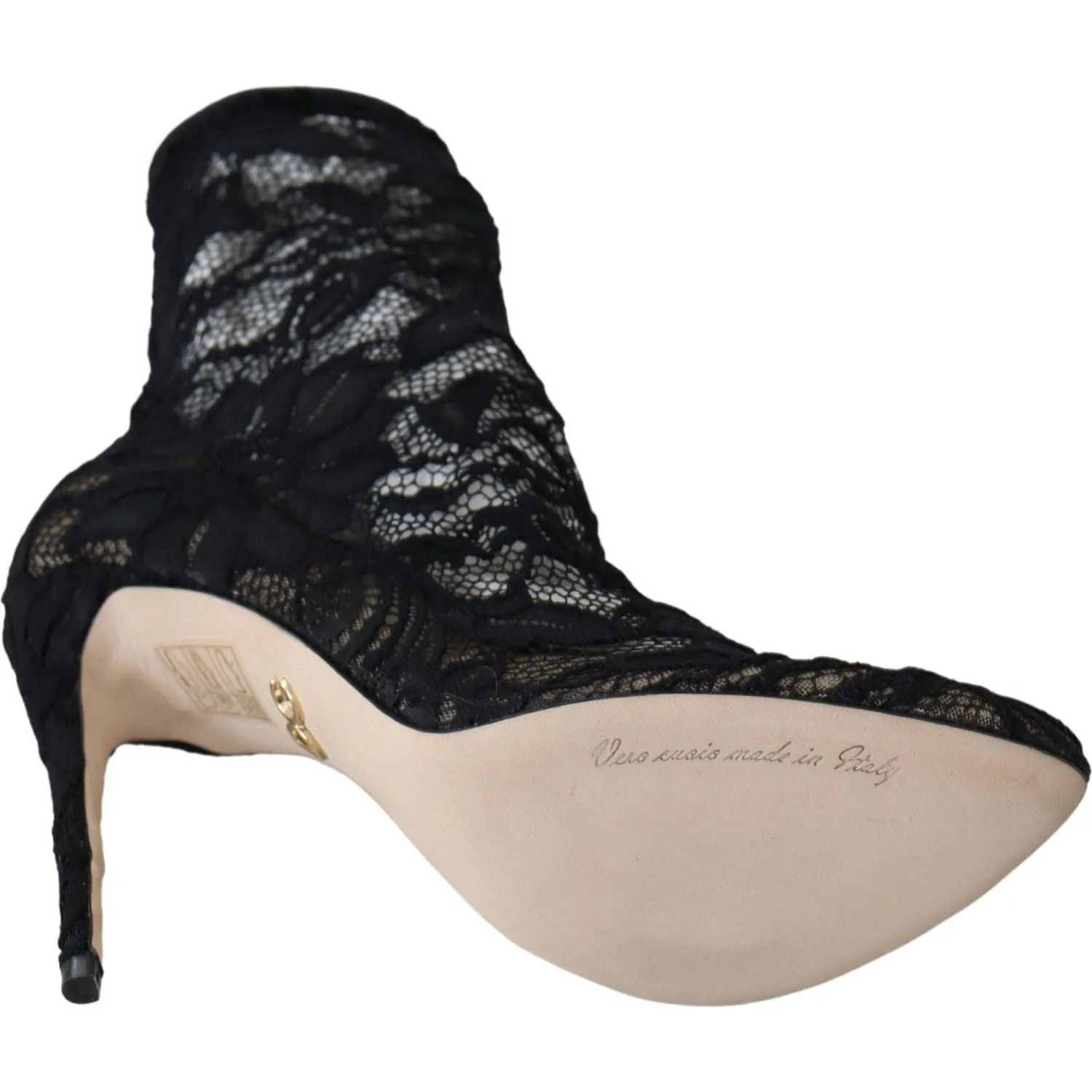 Dolce & Gabbana Black Lace Taormina Pumps Elegance Unleashed