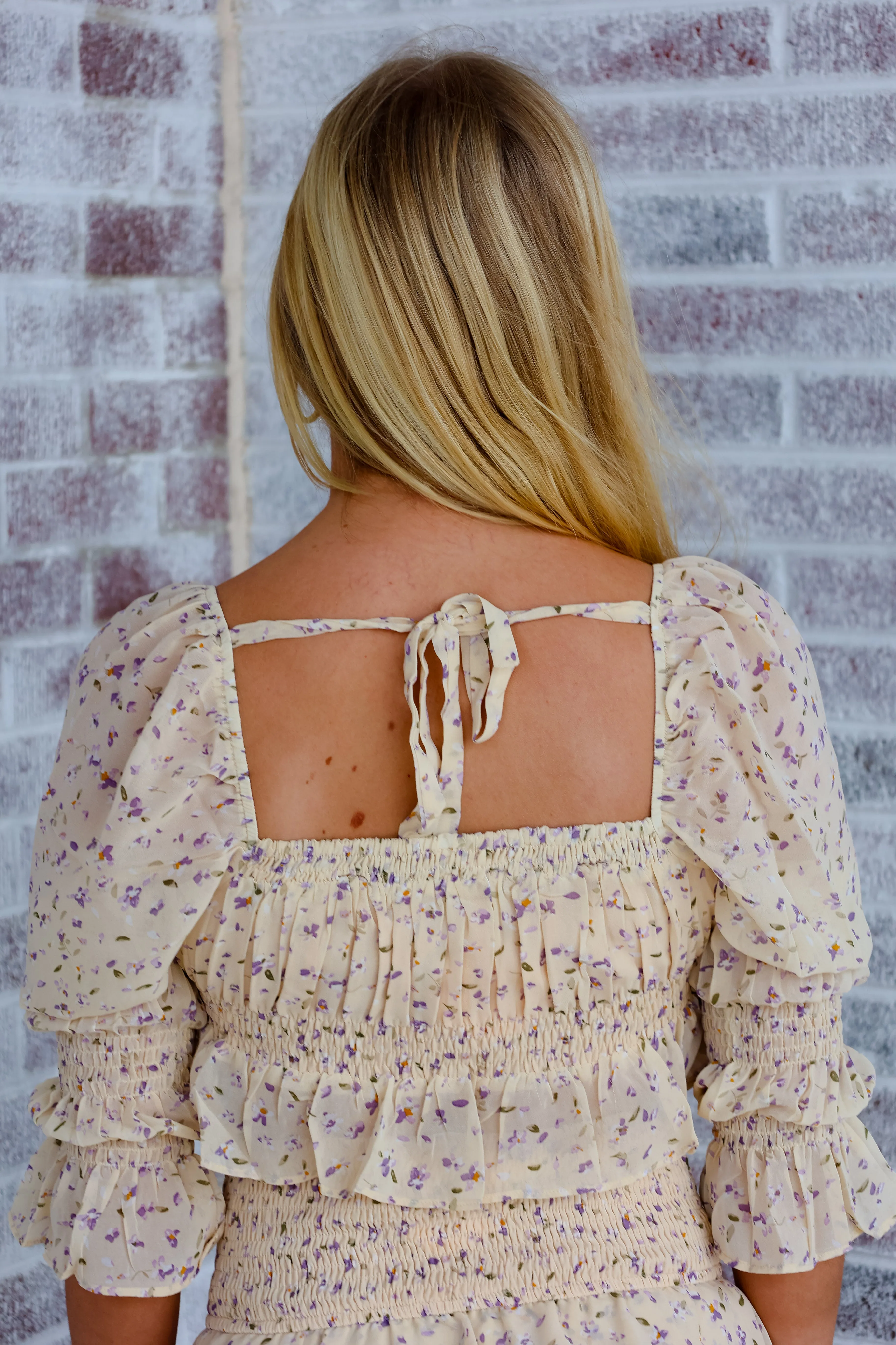 Easy Street Tie Back Top