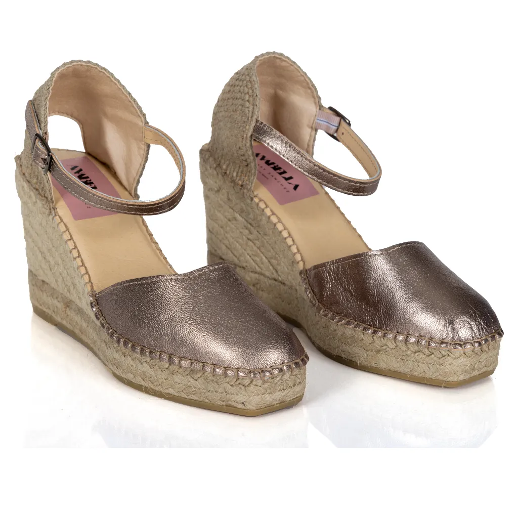 Espadrille Wedges Maui Golden Sunset