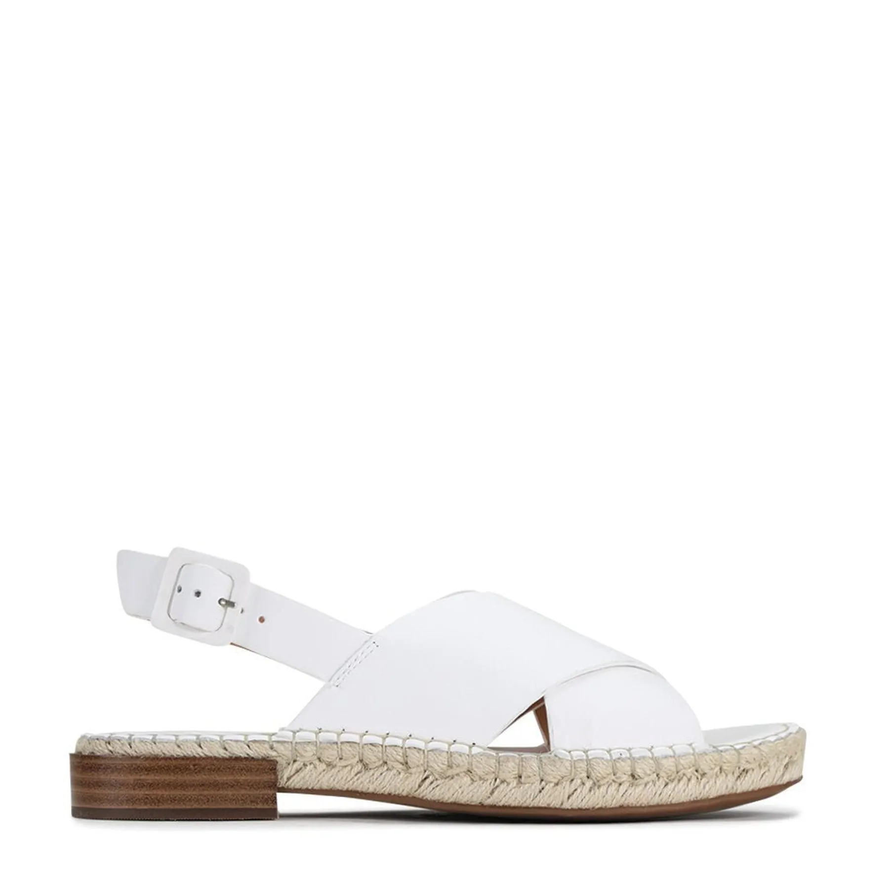 ESPEL LEATHER ESPADRILLE SANDAL