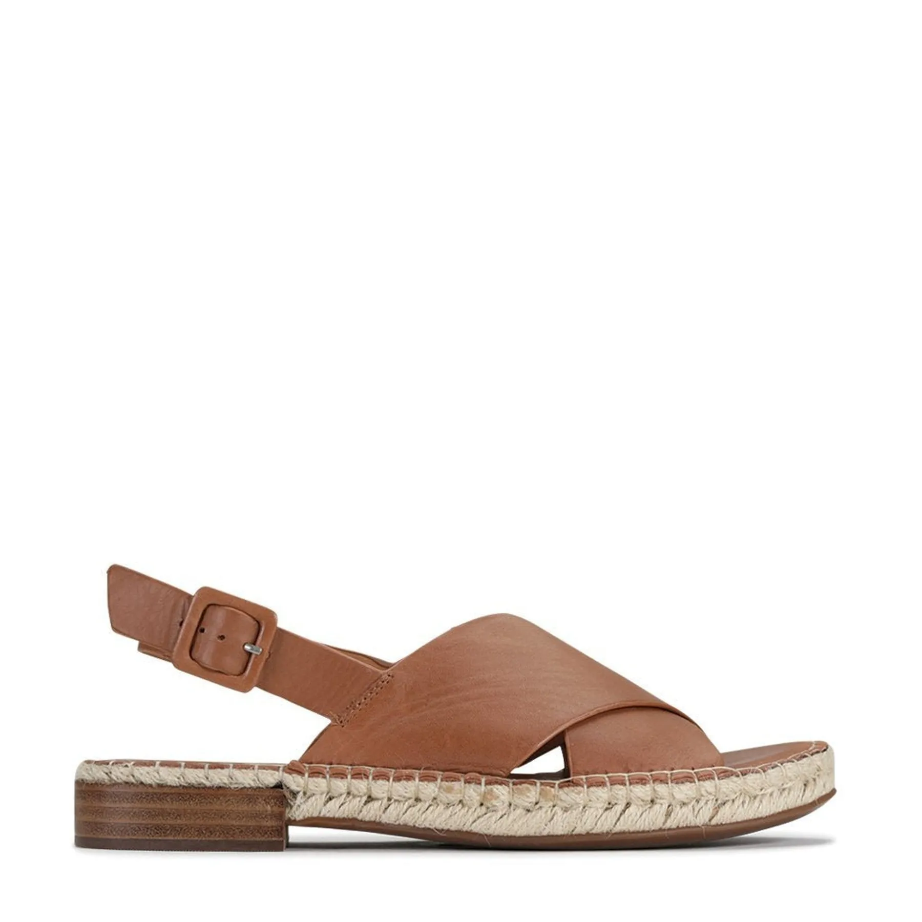 ESPEL LEATHER ESPADRILLE SANDAL