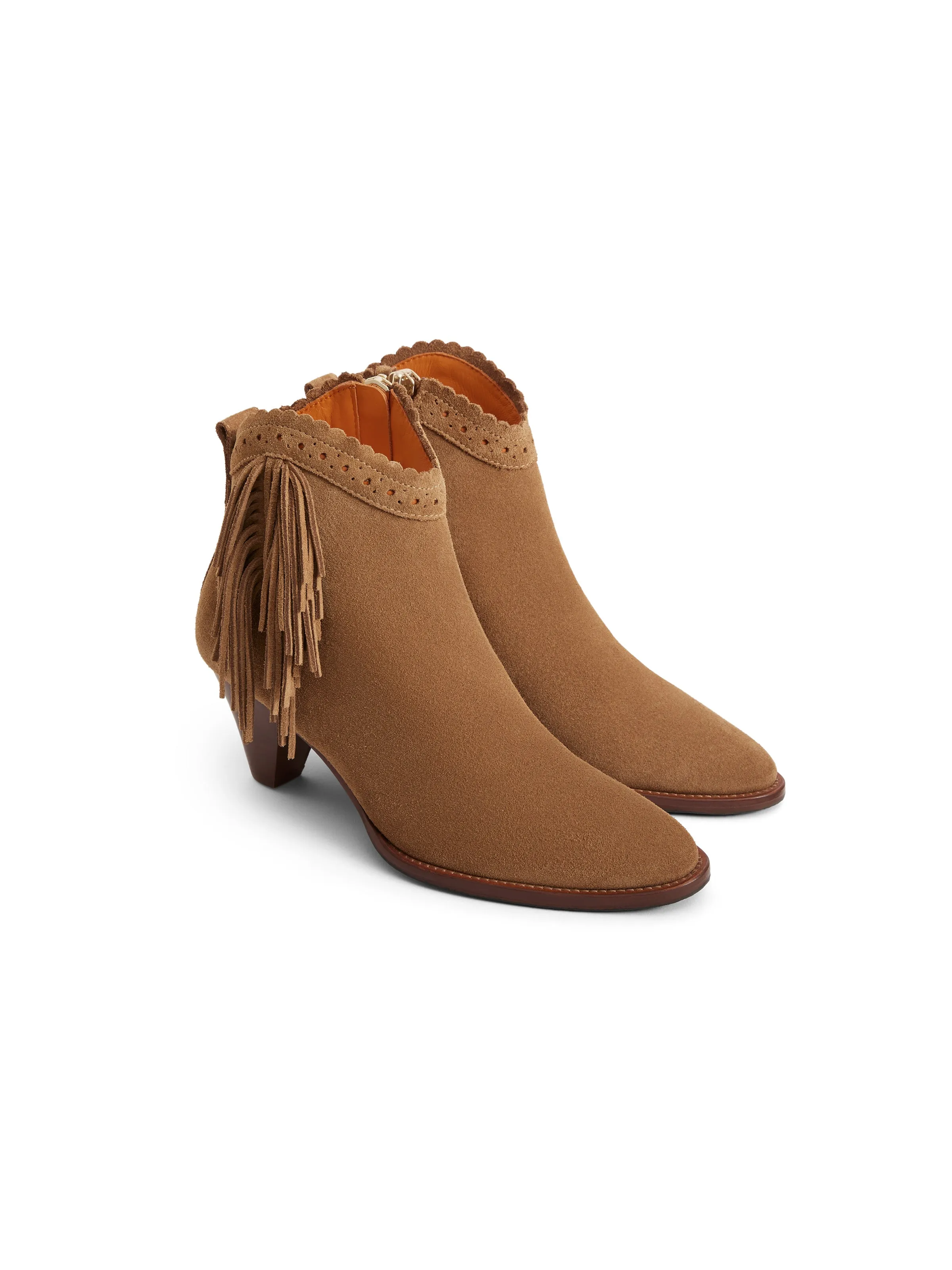 Fairfax & Favor Fringed Regina Ankle Boot