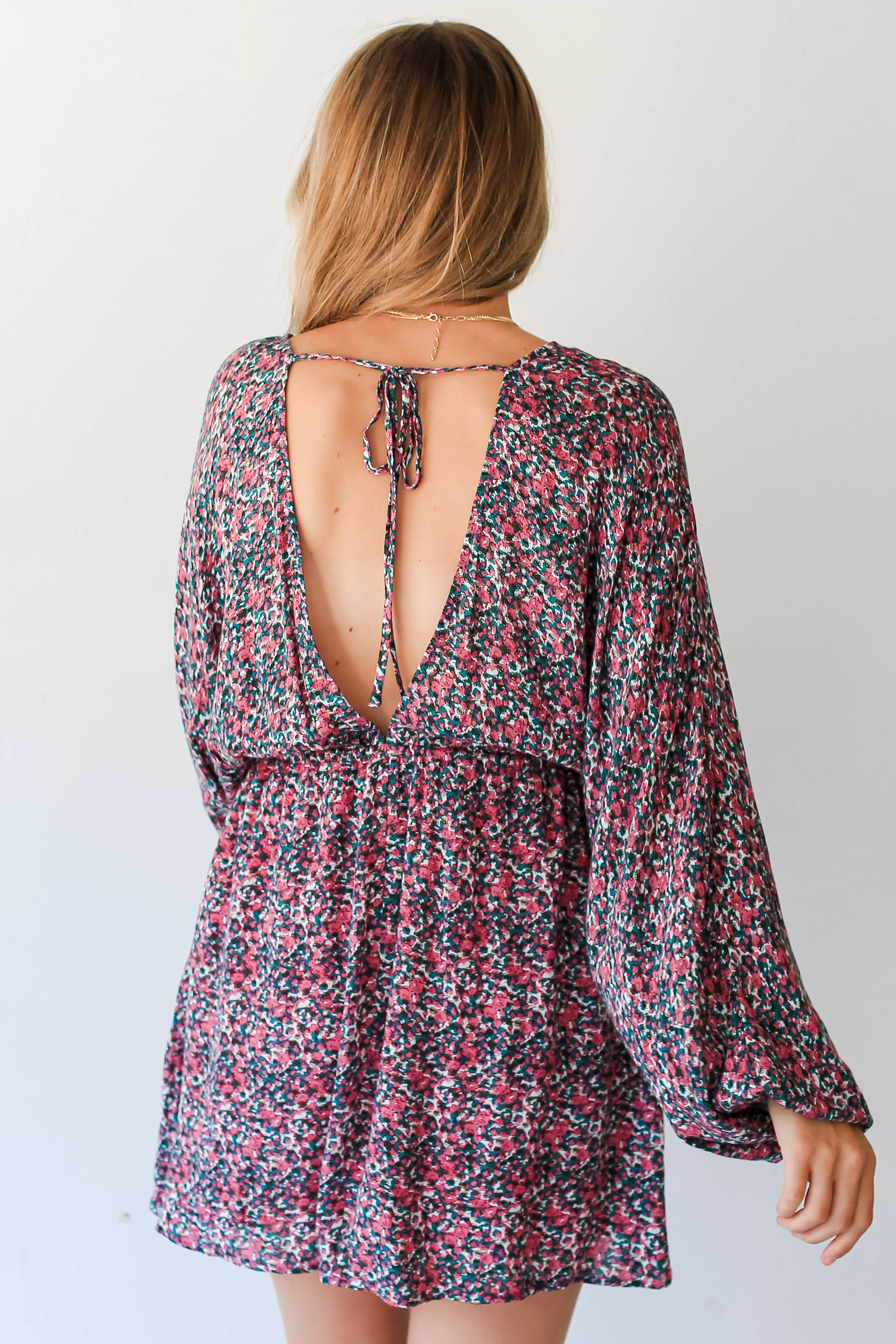 FINAL SALE - Ready To Adore Floral Mini Dress