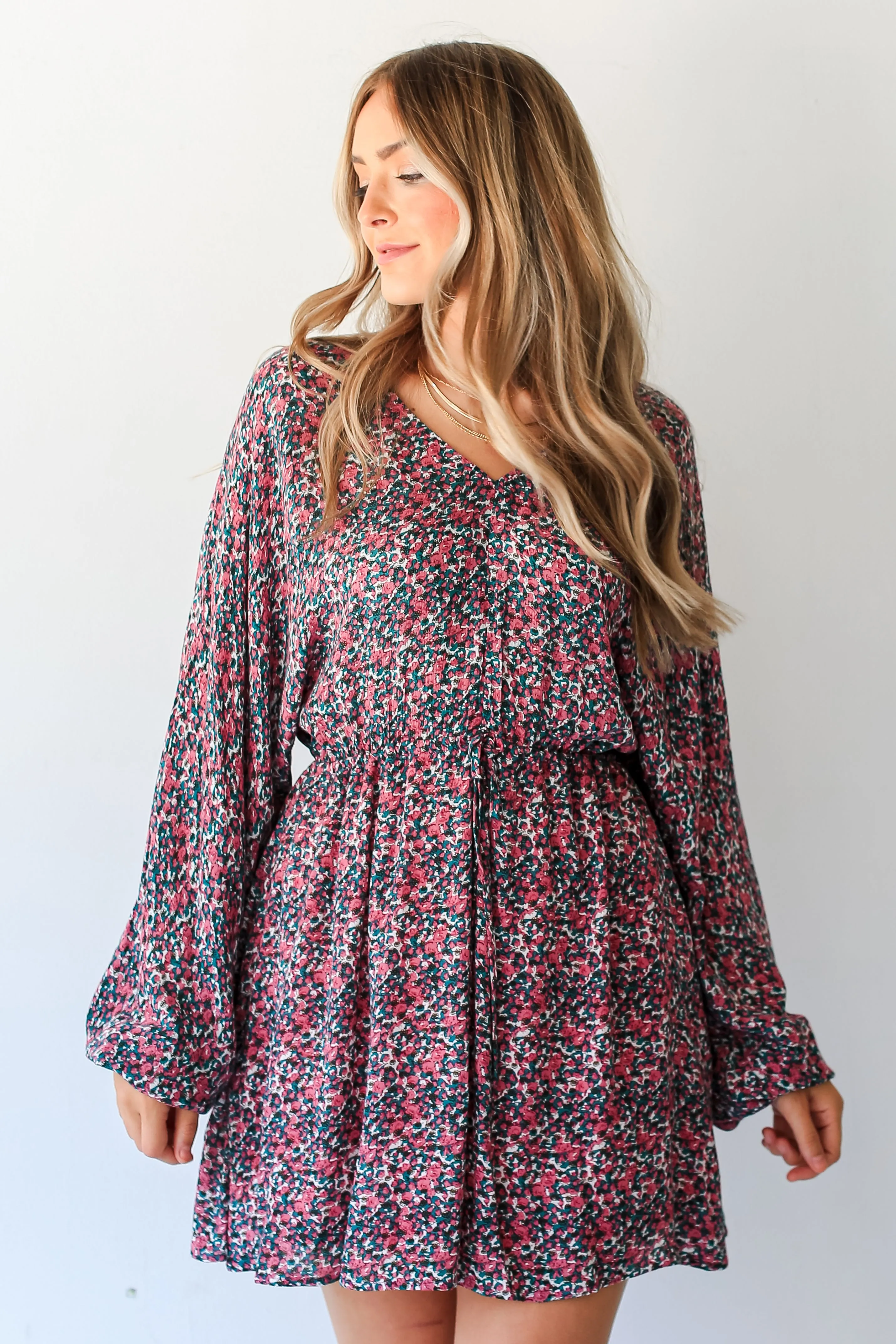 FINAL SALE - Ready To Adore Floral Mini Dress