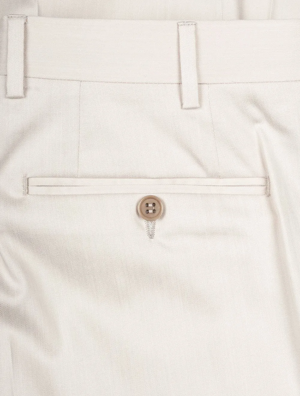 Formal Cotton Trouser Beige