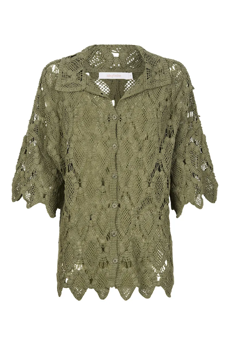 Giselle Shirt, Olive