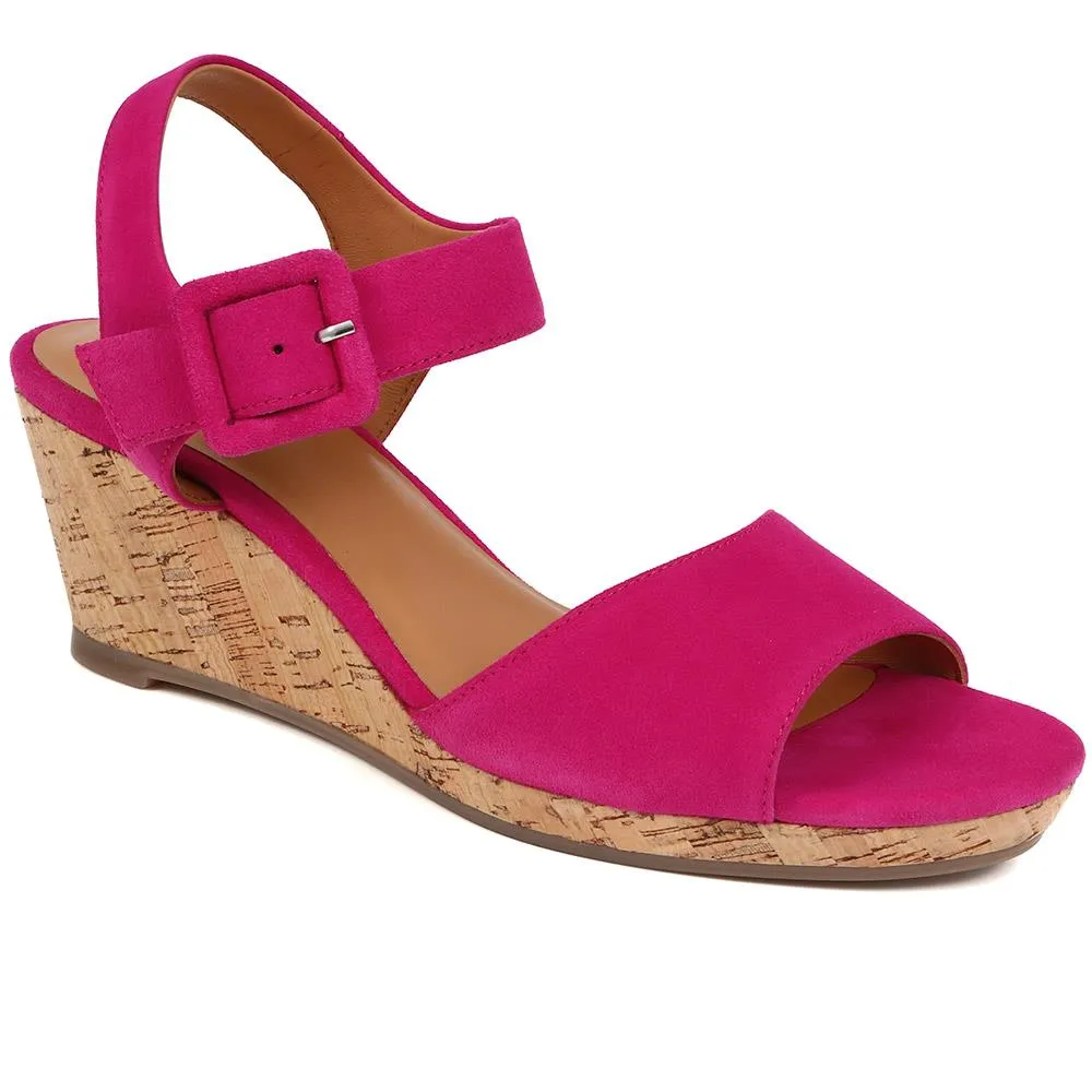 Grazina Leather Wedges  - GRAZINA / 325 045