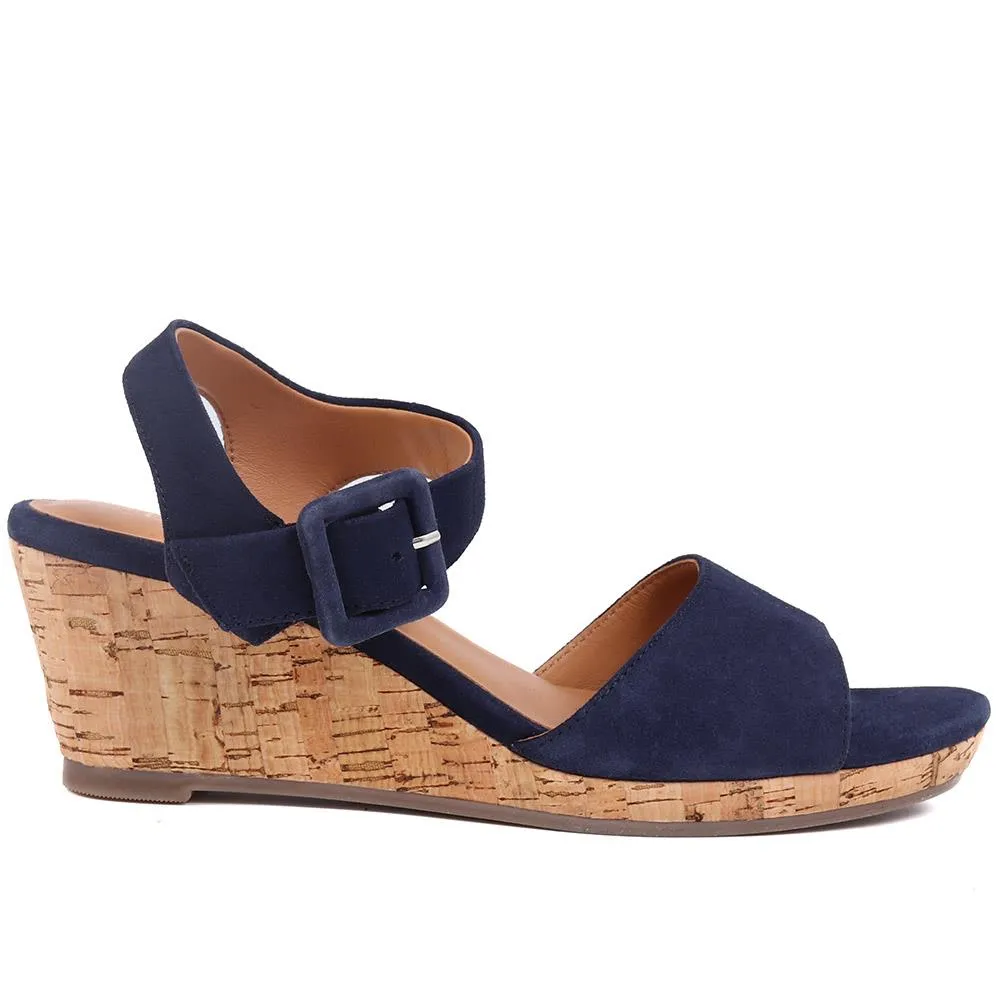 Grazina Leather Wedges  - GRAZINA / 325 045