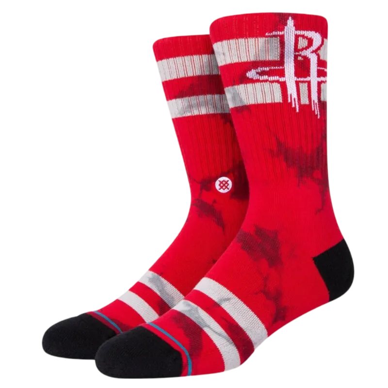 Houston Rockets Stance Dyed Crew Socks