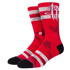 Houston Rockets Stance Dyed Crew Socks