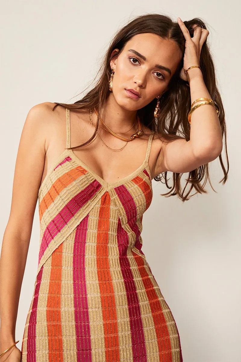 Jacquelyn Knit Slip Dress