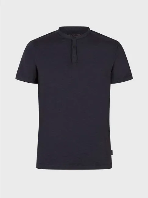 John Varvatos Burnout Henley, Navy