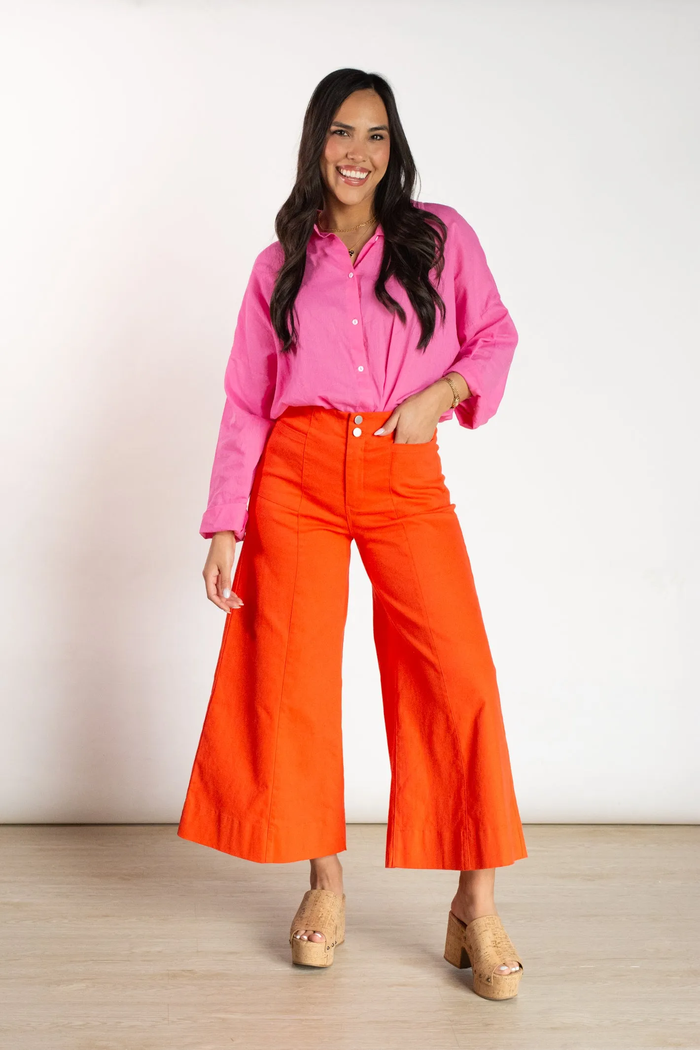 Live Again Carrot Wide Leg Pant