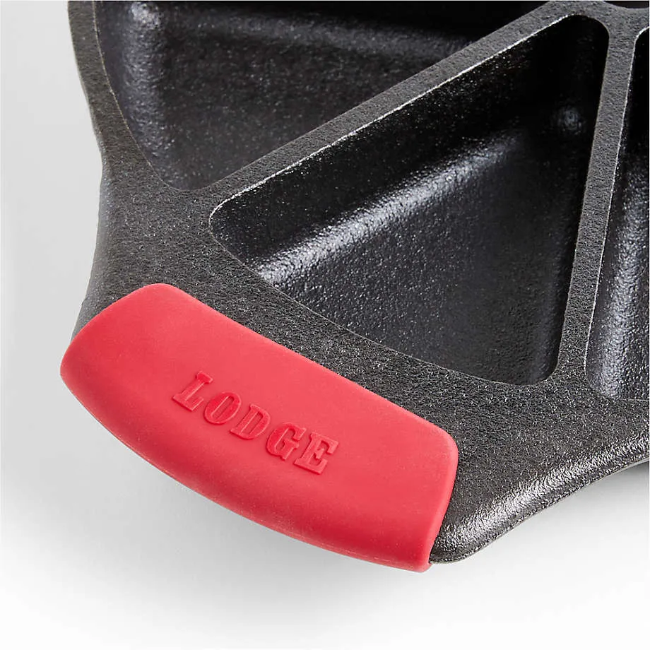 Lodge Wedge Pan w/ Silicone Grip