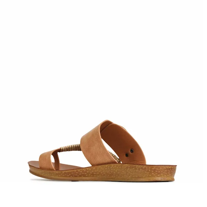 Los Carbos Bria Brandy Brown Light Flexible Sandal Jandal